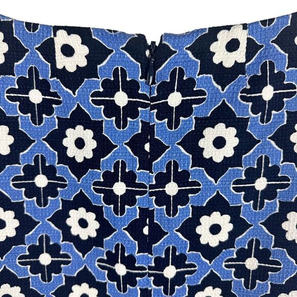 Boden Pippa Blue Floral Shift Dress size 8R - Picture 4 of 7